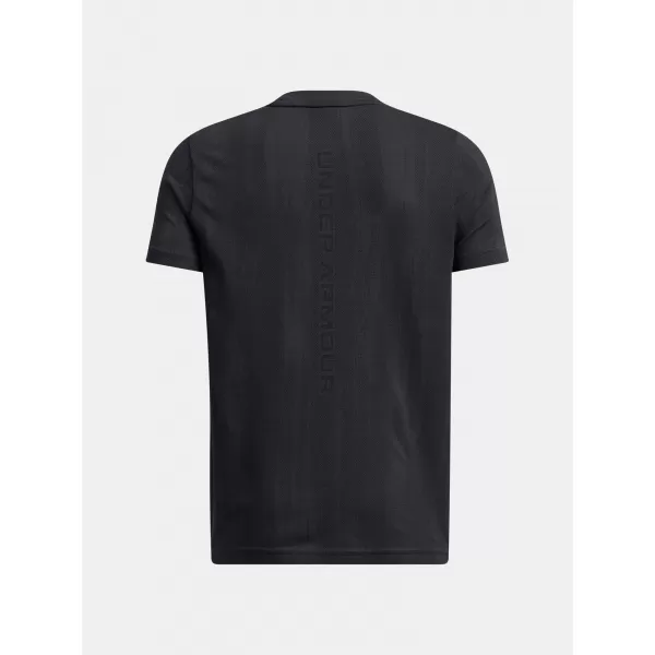  Chlapecké triko UNDER ARMOUR VANISH SEAMLESS SS 1388130-001 ČERNÁ 