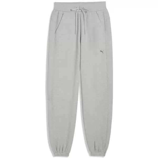  Dámské tepláky PUMA W CLOUDSPUN JOGGER 52750304 LIGHT GRAY HEATHER 