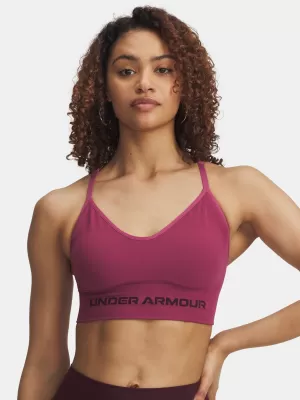 Dámská podprsenka UNDER ARMOUR VANISH SEAMLESS LOW BRA 1384417-659 ČERVENÁ