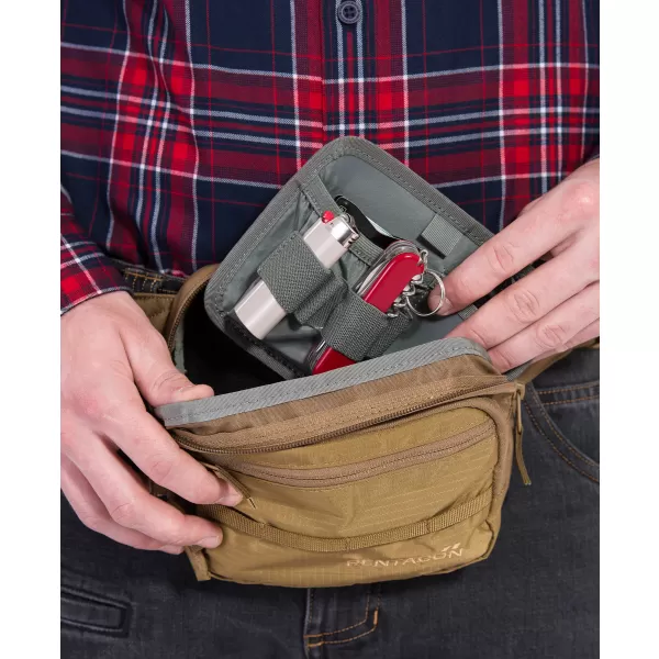  Pouzdro PENTAGON PROTEAN POUCH  K17078 BLACK 