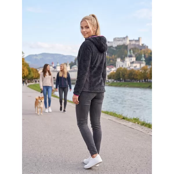  Dámská mikina ALTISPORT ACERA ČERNÁ 