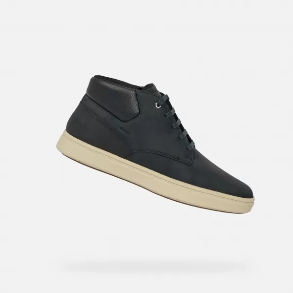  Pánské boty GEOX BALTMOORE G011371 TMAVĚ MODRÁ 