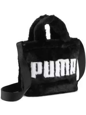 Dámská taška PUMA UP FAUX FUR MINI SHOPPER BAG 09171301 PUMA BLACK
