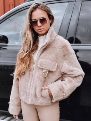 Dámská bunda DSTREET BÉŽOVÁ