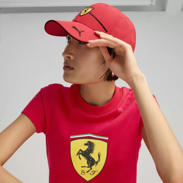  Kšiltovka PUMA FERRARI RACE BB CAP 02607701 ROSSO CORSA 