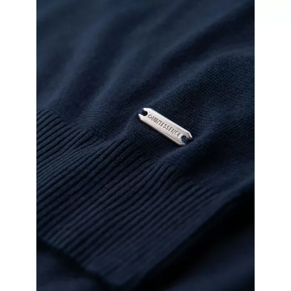  Pánské polo triko OMBRE OM-POSS-0159 NAVY BLUE 