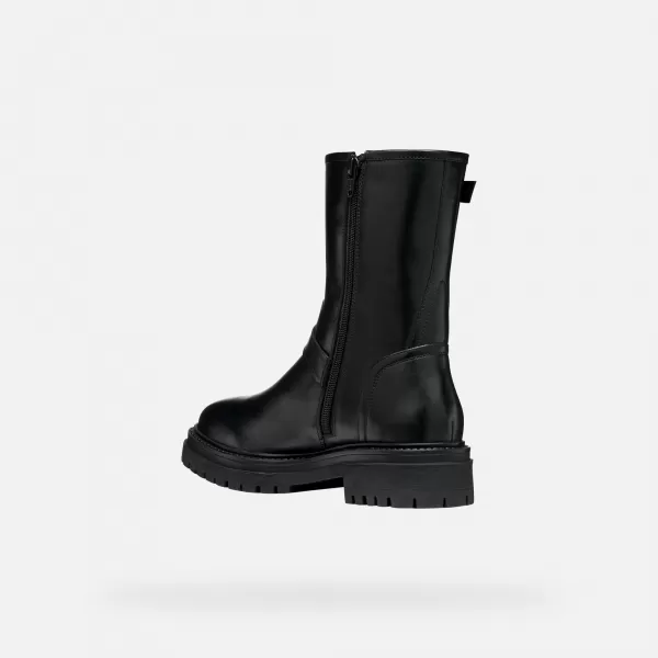  Dámské boty GEOX IRIDEA G009625 ČERNÁ 
