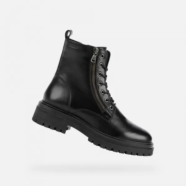  Dámské boty GEOX IRIDEA G004094 ČERNÁ 