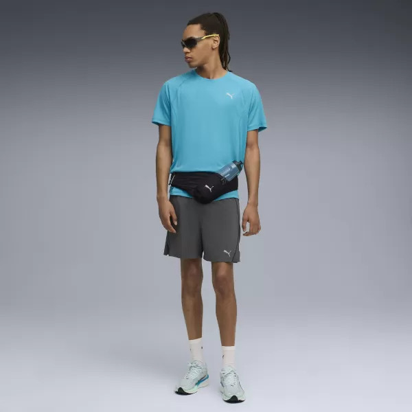  Pánské triko PUMA M RUN VELOCITY TEE (POLY) 52660018 SPEED BLUE 