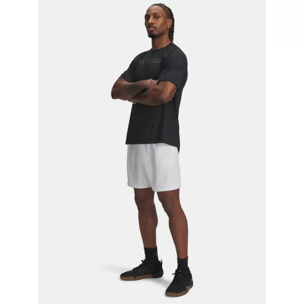  Pánské kraťasy UNDER ARMOUR UA TECH WOVEN WORDMARK SHORT 1383356-023 ŠEDÁ 