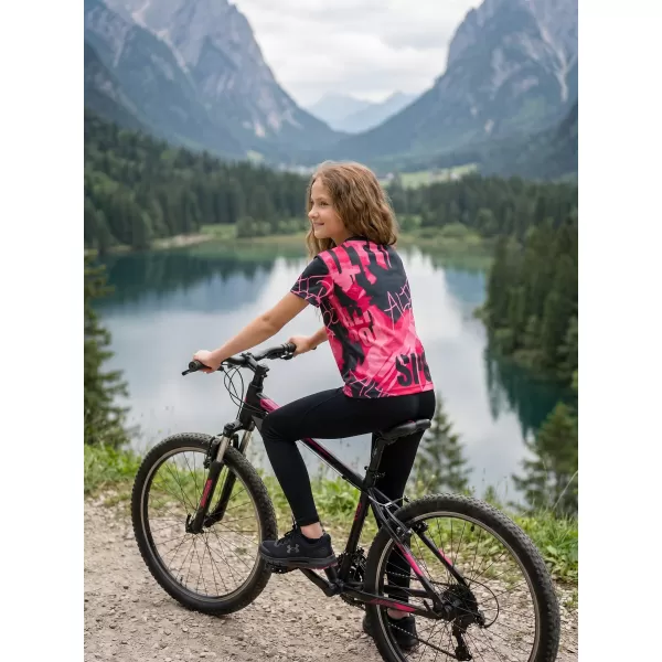  Dětské funkční triko premium ALTISPORT VOJ/ALK076TR01 HOT-PINK 