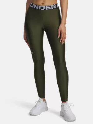Dámské legíny UNDER ARMOUR UA HG LEGGING 1383559-308 ZELENÁ
