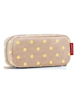 Pouzdro REISENTHEL MULTICASE METALLIC DOTS COFFEE