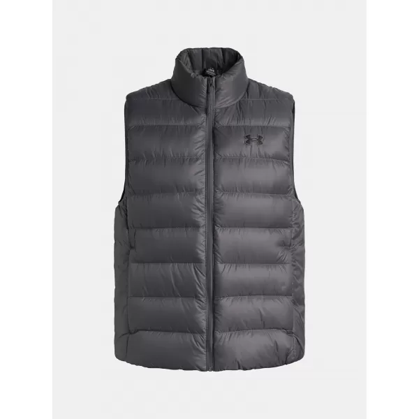  Pánská vesta UNDER ARMOUR LEGEND DOWN VEST 1385838-025 ŠEDÁ 