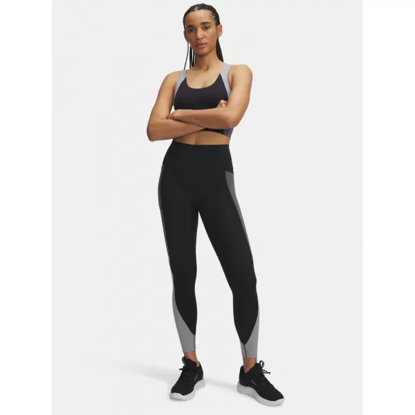  Dámské legíny UNDER ARMOUR MERIDIAN COLORBLOCK ANKLE LG 6004002-003 ČERNÁ 