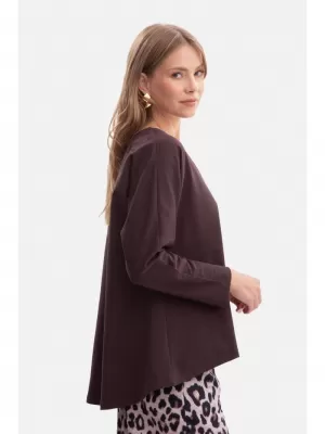 Dámská blůza BEWEAR B304 DARK CHOCOLATE