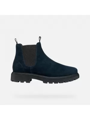 Pánské boty GEOX SPHERICA EC7 G011182 TMAVĚ MODRÁ