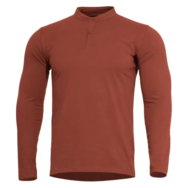  Košile PENTAGON ROMEO 2.0 HENLEY SHIRT K09016 MAROON RED 