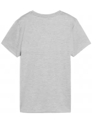 Dámské triko PUMA W TAD ESSENTIAL HEATHER LOGO TEE 52589304 LIGHT GRAY HEATHER