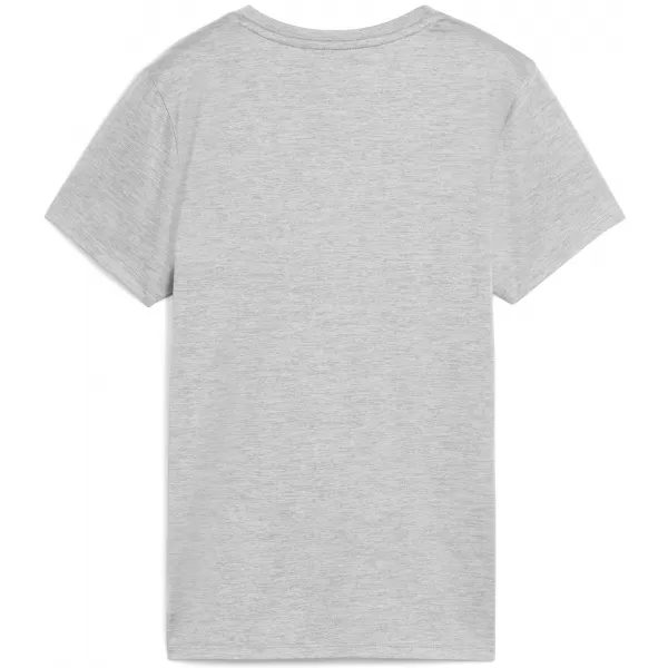  Dámské triko PUMA W TAD ESSENTIAL HEATHER LOGO TEE 52589304 LIGHT GRAY HEATHER 