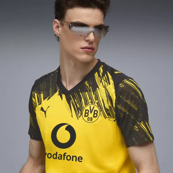  Pánský dres PUMA BVB HOME JERSEY REPLICA 78008801 FASTER YELLOW/PUMA BLACK 