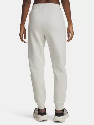 Dámské tepláky UNDER ARMOUR UNSTOPPABLE FLC JOGGER 1379846-110 BÍLÁ