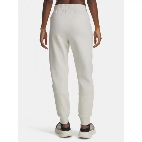  Dámské tepláky UNDER ARMOUR UNSTOPPABLE FLC JOGGER 1379846-110 BÍLÁ 