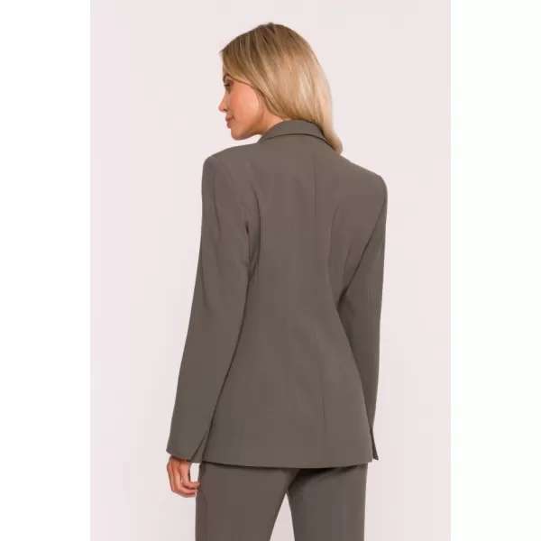  Dámské sako STYLOVE S417 KHAKI 