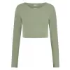 Dámské triko URBAN CLASSICS TB7807 MATCHA GREEN