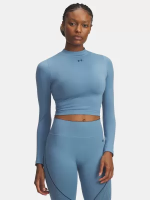 Dámské triko UNDER ARMOUR UA VANISH SEAMLESS LS 6000645-418 MODRÁ