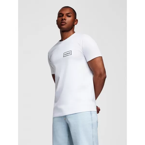  Pánské triko OMBRE OM-TSPT-0231 WHITE 