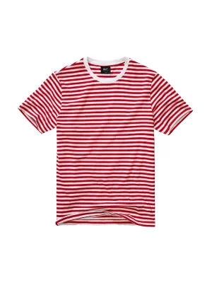 Pánské triko BRANDIT 4208 RED/WHITE
