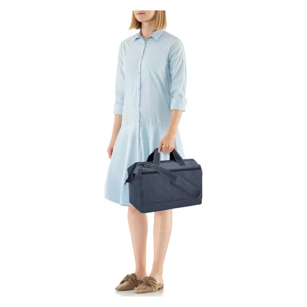 Taška REISENTHEL ALLROUNDER L POCKET HERRINGBONE DARK BLUE 