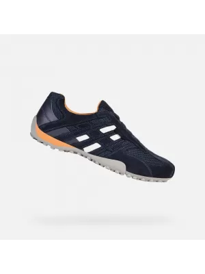Pánské tenisky GEOX SNAKE G002632 TMAVĚ MODRÁ