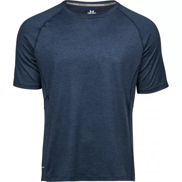  Pánské tričko Tee Jays | TJ 7020 NAVY MELANGE 