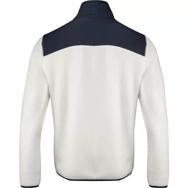  Pánská fleecová mikina CUTTER & BUCK | CASCADE SHERPA MEN SHELL WHITE 
