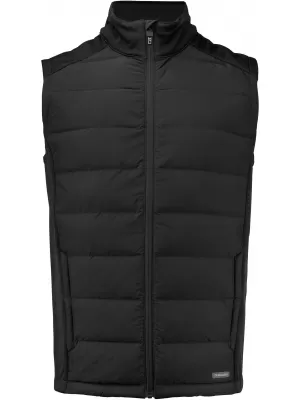 Pánská hybridní vesta CUTTER & BUCK | OAK HARBOR VEST MEN BLACK