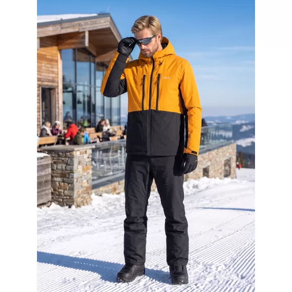  Pánská zimní bunda ALTISPORT GALLANT HOŘČICOVÁ 