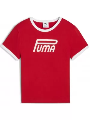 Dámské triko PUMA FUTURE PUMA ARCHIVE GRAPHIC SLIM TEE 63212211 FOR ALL TIME RED