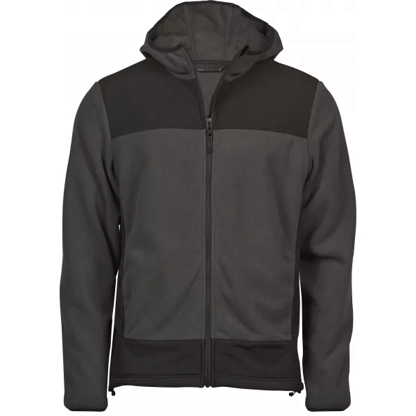 Pánská bunda Tee Jays | TJ 9124 ASPHALT/BLACK 