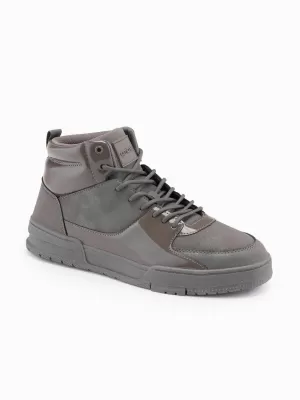 Pánské boty OMBRE OM-FOSH-0178 BROWN
