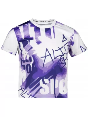Dětské funkční triko premium ALTISPORT VOJ/ALK076TR01 VIOLET/WHITE