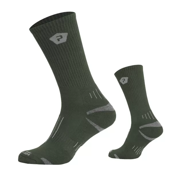  Ponožky PENTAGON IRIS COOLMAX MID SOCKS EL14011 06 EL14011 OLIVE GREEN 