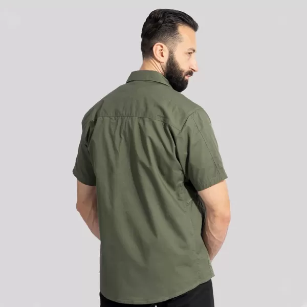  Pánská košile PENTAGON PLATO SHIRT SHORT K02019 MIDNIGHT BLUE 