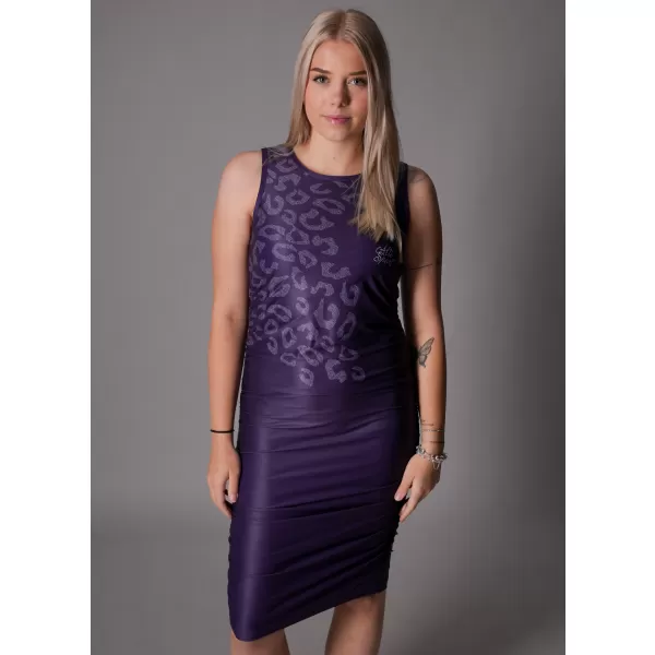  Dámské šaty premium ALTISPORT VOJ/ALW047SAT03 FIALOVÁ 