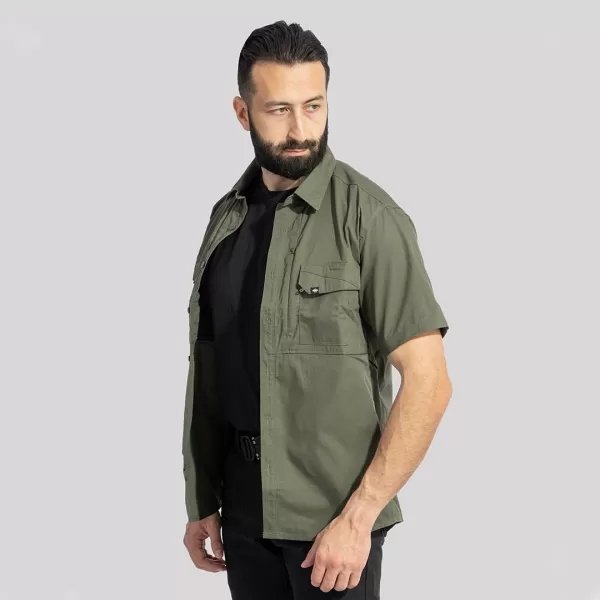  Pánská košile PENTAGON PLATO SHIRT SHORT K02019 WOLF/GREY 