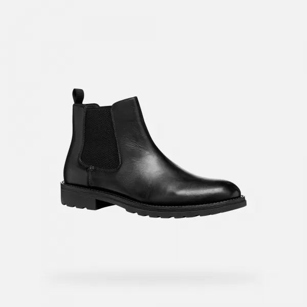  Pánské boty GEOX REDCLIF G011413 ČERNÁ 