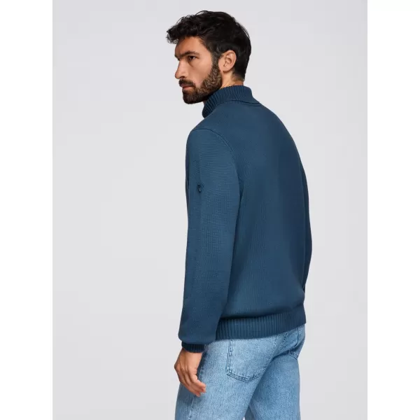  Pánský svetr OMBRE OM-SWTN-0163 DARK BLUE 