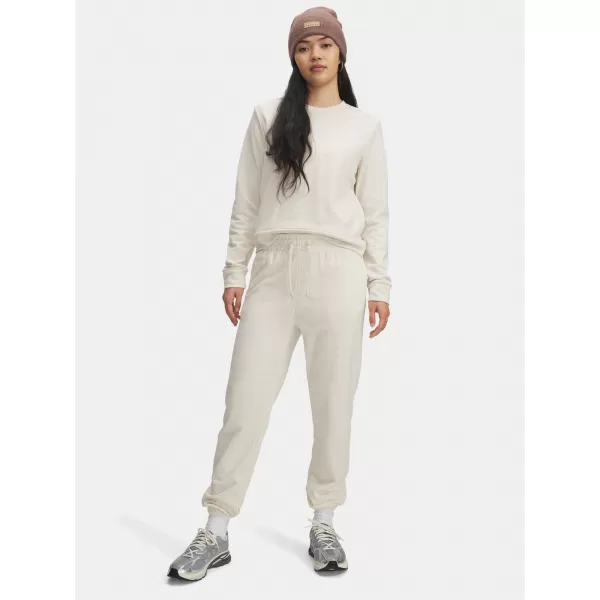  Dámské tepláky UNDER ARMOUR UA RIVAL TERRY JOGGERS 1382735-783 HNĚDÁ 