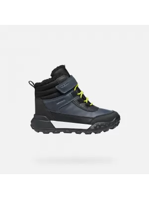Chlapecké kotníkové boty GEOX TREKKYUP ABX J46MBE0MEMSC0749 TMAVĚ MODRÁ